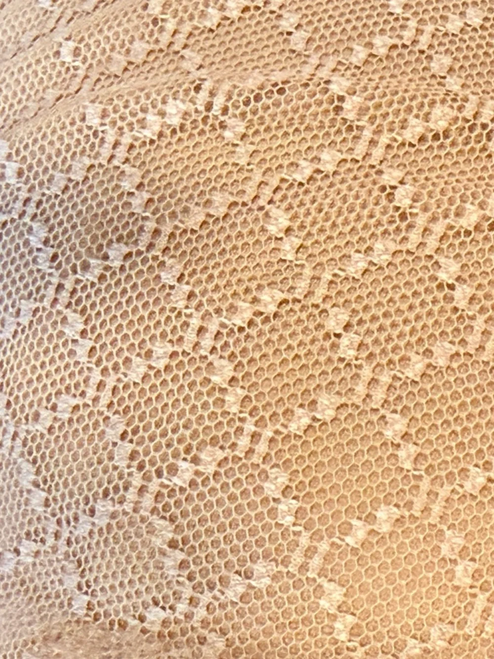 Chantelle Lace Underwire Balconette Bra Scalloped Satin Strap Nude 34D - Picture 4 of 7